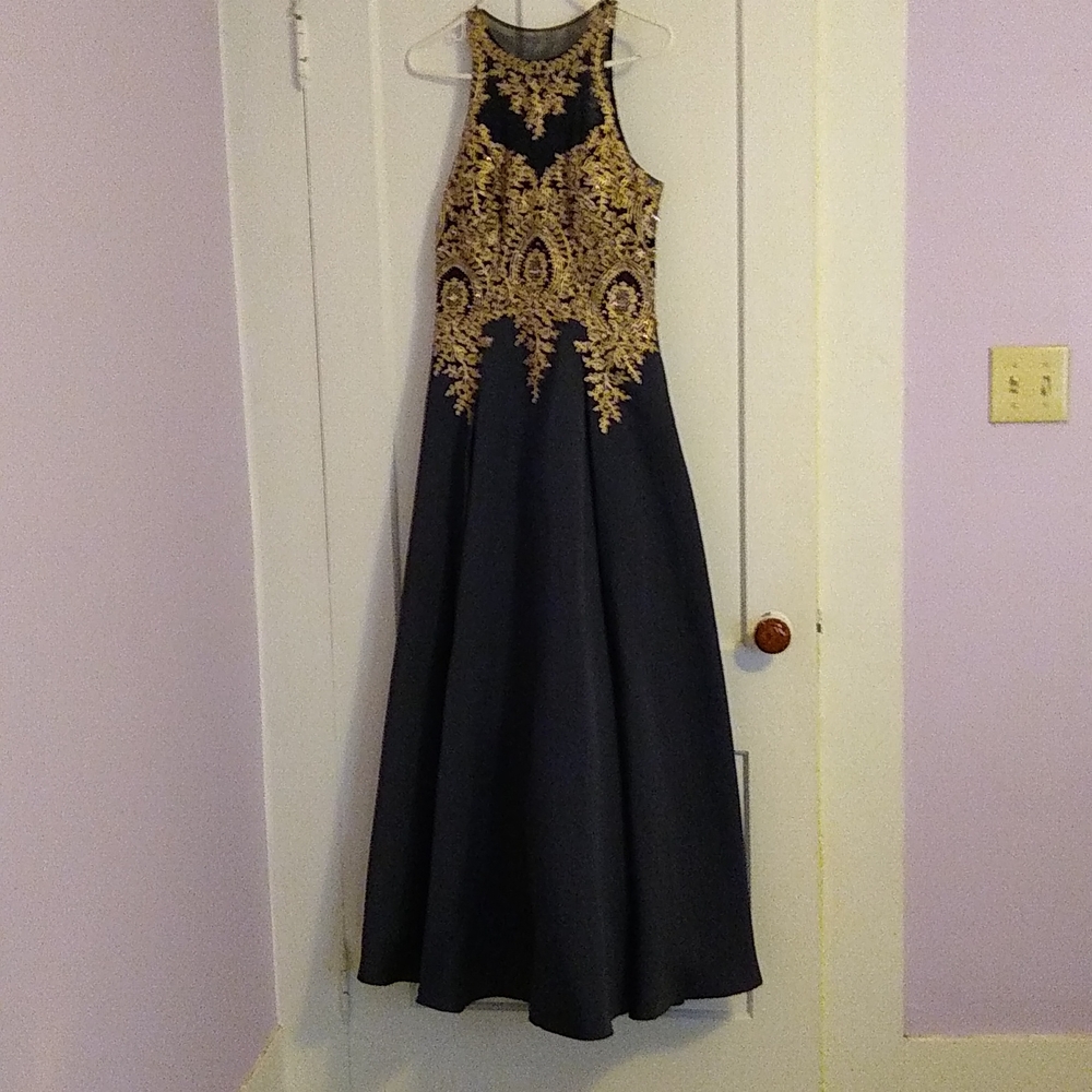 A stunning formal gown